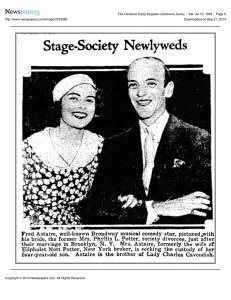 Fred and Adele Astaire